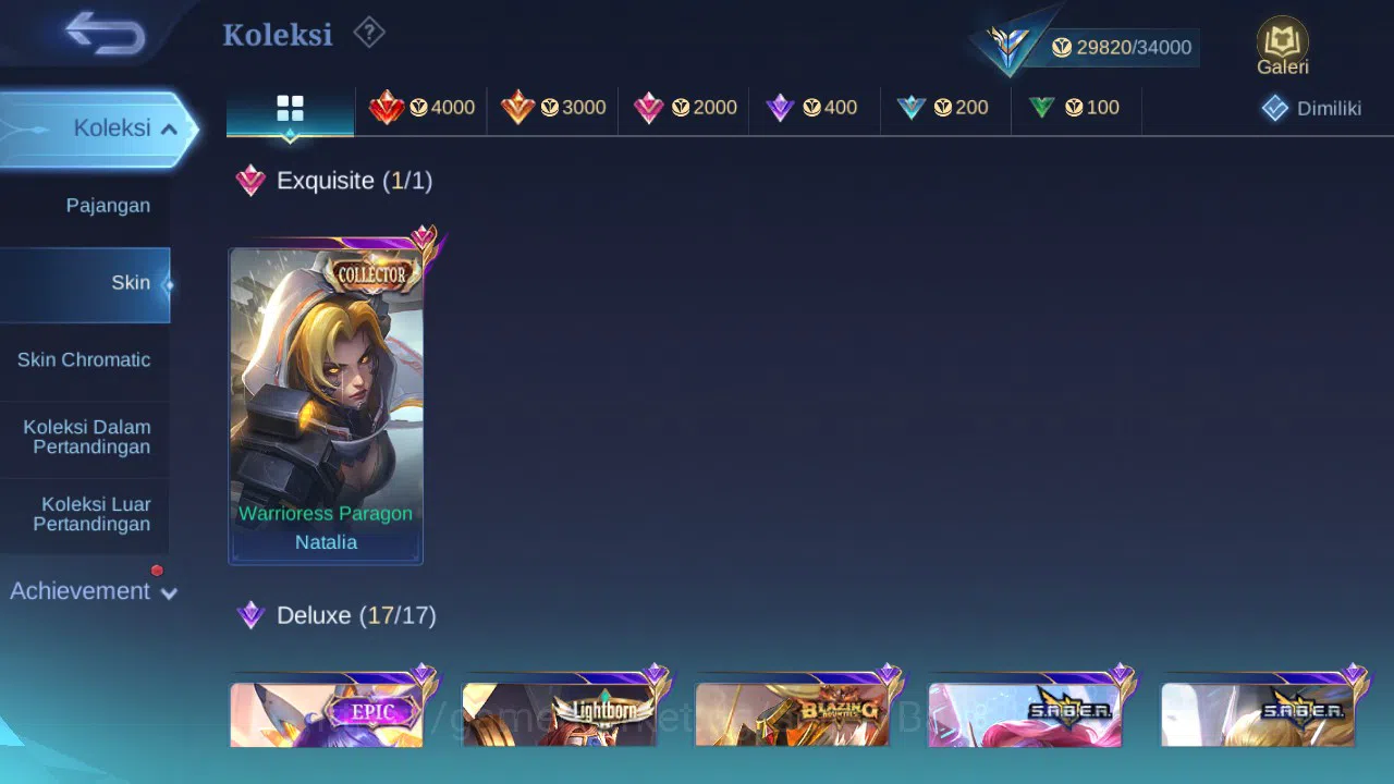 Mobile Legends: Bang Bang Accounts GLOBAL Hero 111 Skin 147 | KOF Karina | Dtamer Val image 2