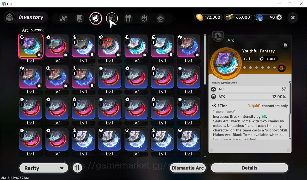 Neverness to Everness Accounts GLOBAL EU|HL 3| 2 SSR Limited Nanally, Jiuyuan |5  image 8