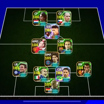 eFootball Accounts Legends & Iconic Players OVR 3232