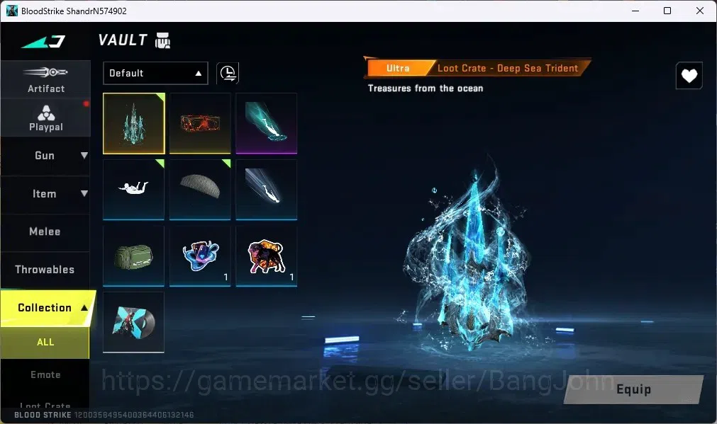 Blood Strike Accounts ASIA | AK47 - Sacred Axe Rhitta (7DS) | MB2 - The  image 4