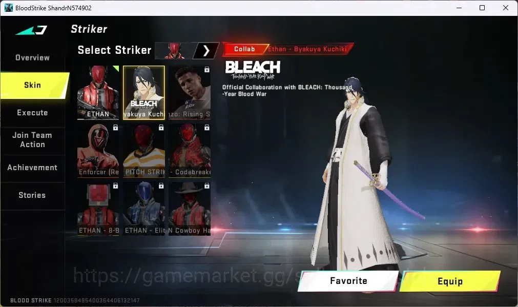 Blood Strike Accounts ASIA | AK47 - Sacred Axe Rhitta (7DS) | MB2 - The  image 5