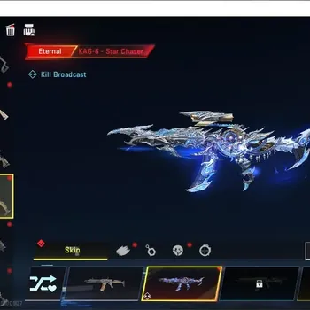 Blood Strike Accounts Collab Skin ASIA|ETERNAL KAG-6 Star Chaser Lv2|Ultra Galil Knight|Legend SCAR Abyss,MCX Endbringe,NOVA