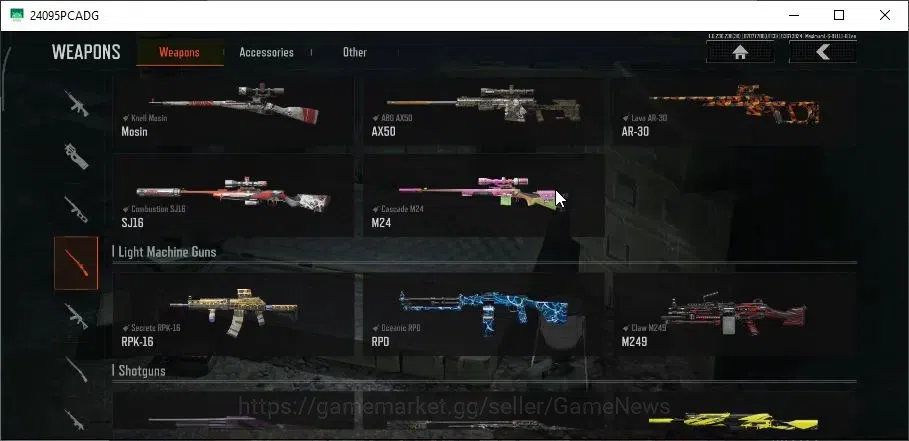Arena Breakout Accounts Others MOBILE|Lvl 30|SV 357M|CV 284M|5 Utopia+2 Document|9 Set|Battle Machete,Sapper Shovel|Manny 9