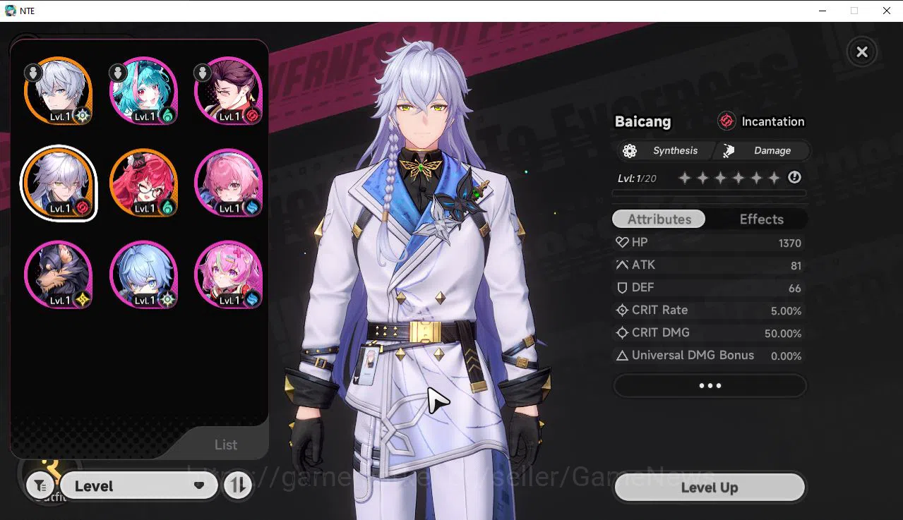 Neverness to Everness Accounts GLOBAL EU|HL 3|2SSR [Nanally,Baicang]|6SR[Mint,Han image 2