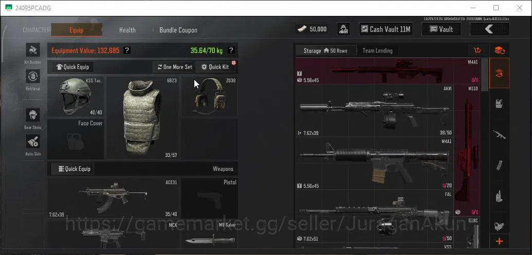Arena Breakout Accounts Mid-Tier [MOBILE] Lv30|SV 15M|CV 11M| AK 102 Koi,MCX Koi,MP5 Forest,Etc|Gear Skin|CN 6