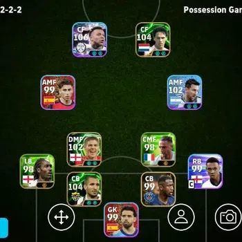 eFootball Accounts Legends & Iconic Players Mobile|PW 3133|Kylian Mbappe ShowT,Marco Van Basten Epic,Giorgio Chlellini