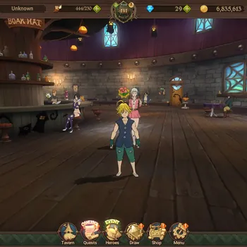 The Seven Deadly Sins: Grand Cross Accounts Endgame ASIA | 11.6M Power |LR 14|UR 12|LR Elizabeth 6/6,Mesis 1/6|UR Menor