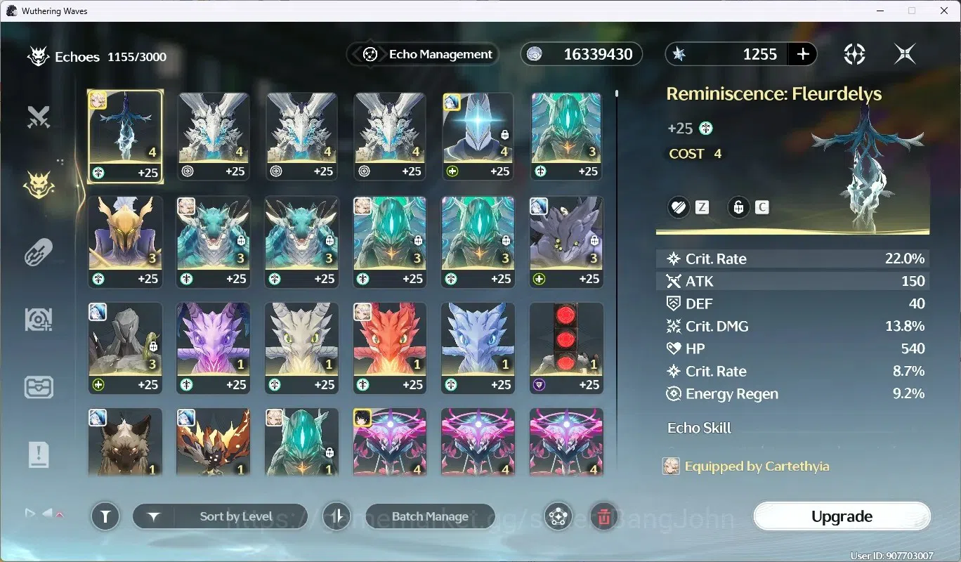 Wuthering Waves Accounts SEA|UL 51|Rank6|2 Char Limited [CartethiaRC6]+Sign image 12