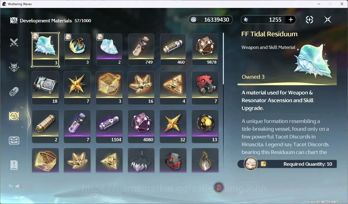 Wuthering Waves Accounts SEA|UL 51|Rank6|2 Char Limited [CartethiaRC6]+Sign image 14