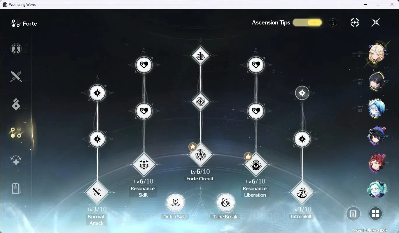 Wuthering Waves Accounts SEA|UL 51|Rank6|2 Char Limited [CartethiaRC6]+Sign image 4