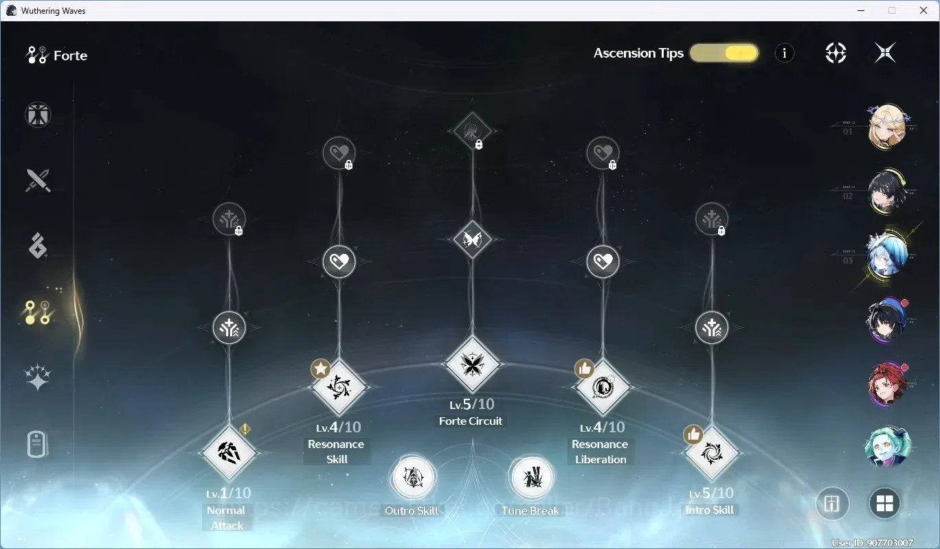 Wuthering Waves Accounts SEA|UL 51|Rank6|2 Char Limited [CartethiaRC6]+Sign image 6