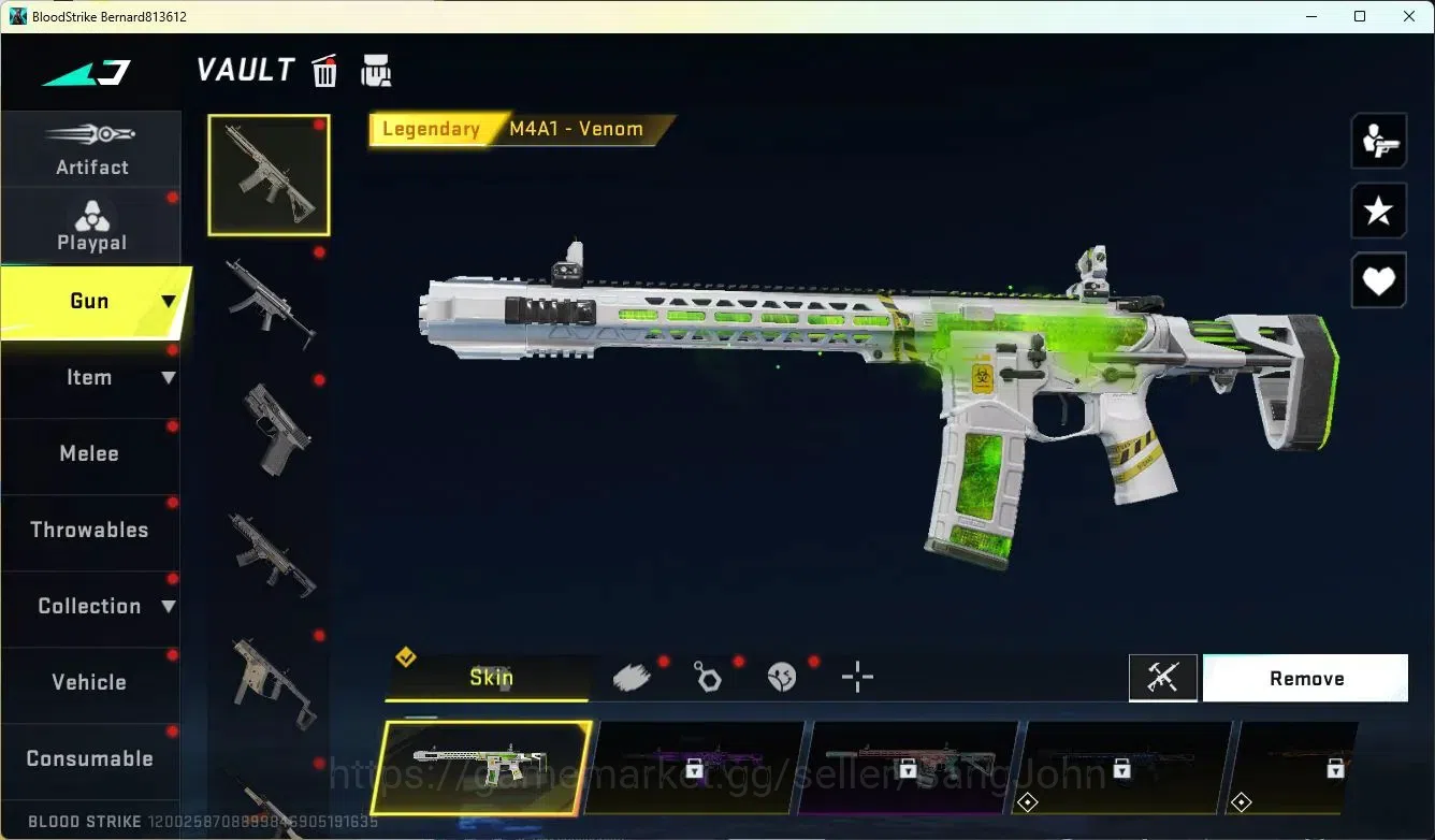 Blood Strike Accounts ASIA | Ultra ETHAN | TR Parachute | 1 Ultra Gun | image 3