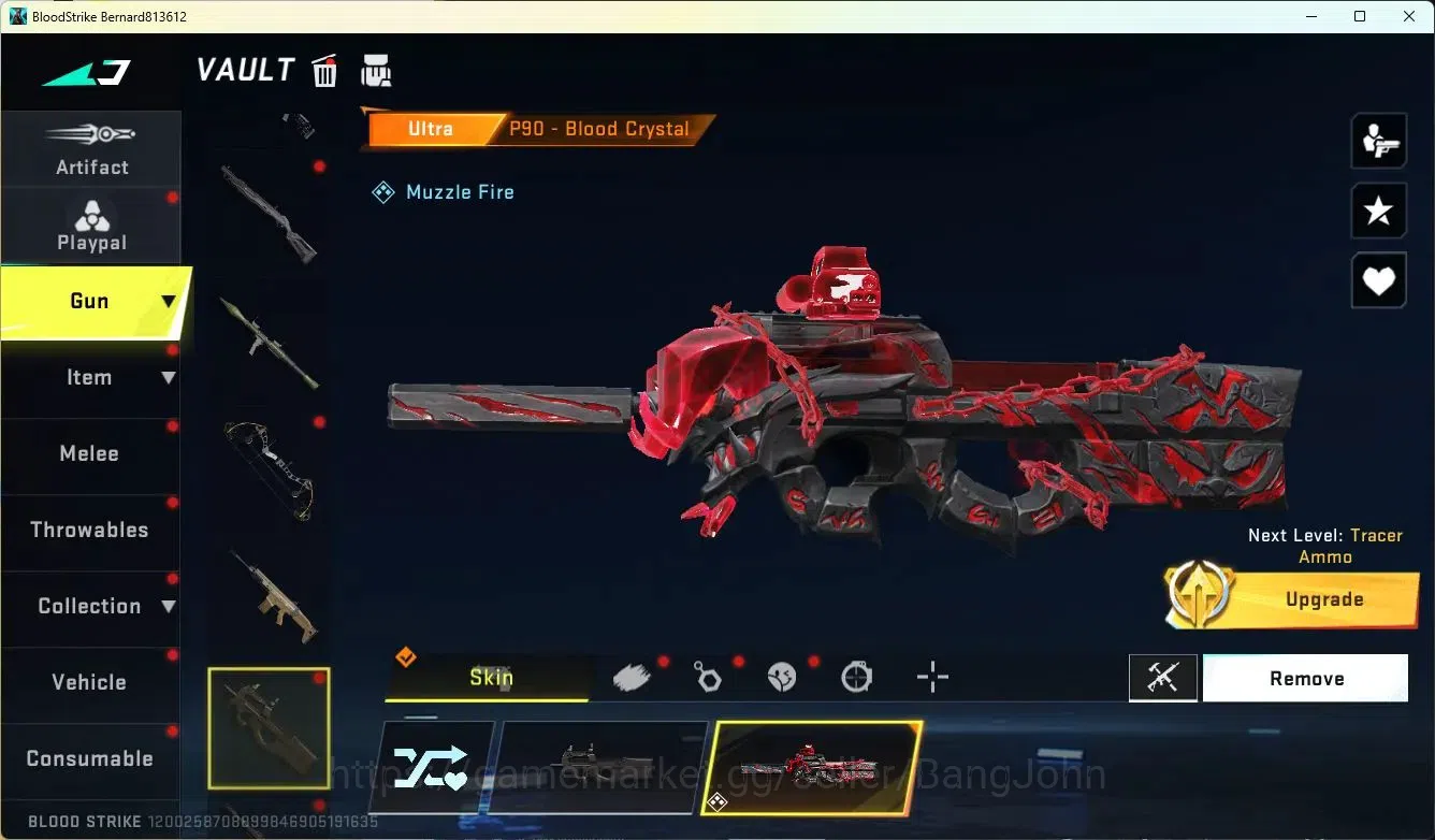 Blood Strike Accounts ASIA | Ultra ETHAN | TR Parachute | 1 Ultra Gun | image 4