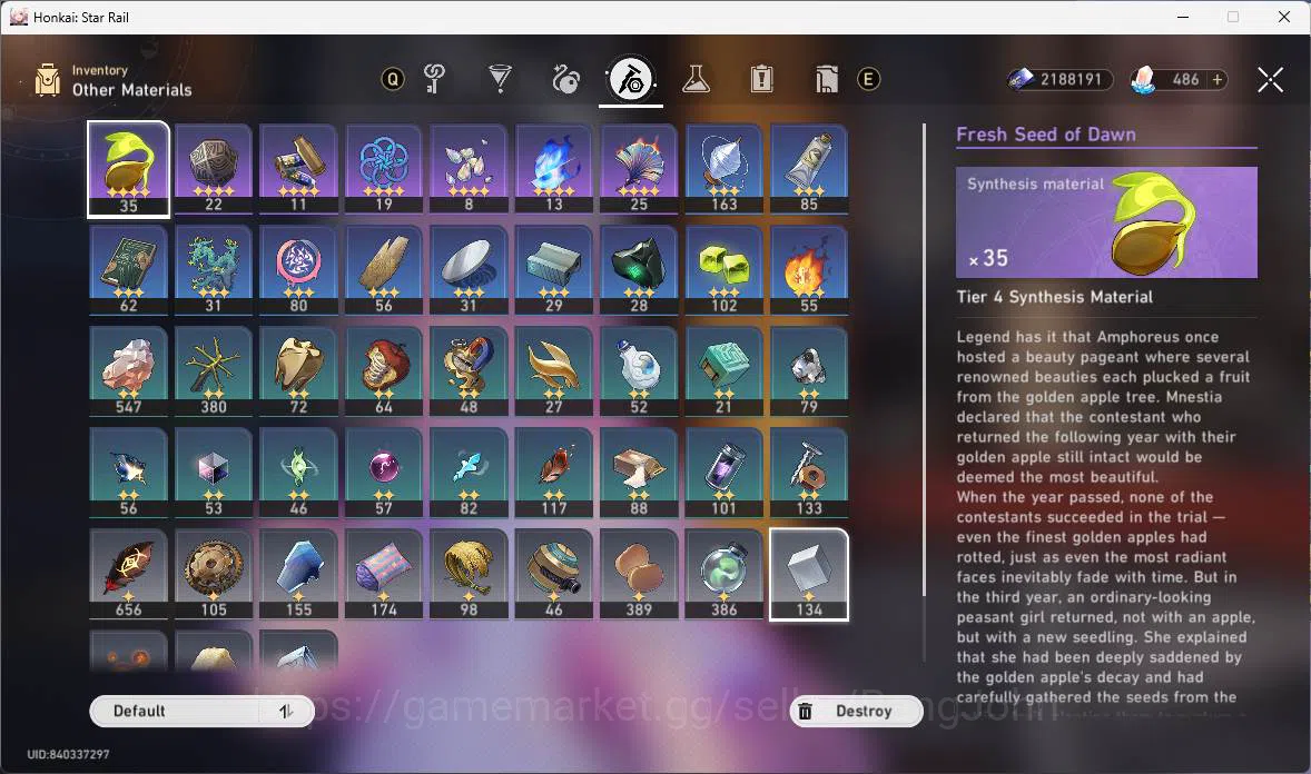 Honkai Star Rail Accounts Others ASIA|TL 68|12 Limit|PremTeam(Evernight+sign,Cyrene,Sparxie,Dante)Cerydra,Yao Guang,Tribbie 14