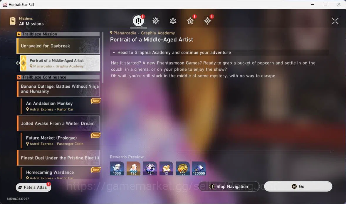Honkai Star Rail Accounts Others ASIA|TL 68|12 Limit|PremTeam(Evernight+sign,Cyrene,Sparxie,Dante)Cerydra,Yao Guang,Tribbie 9