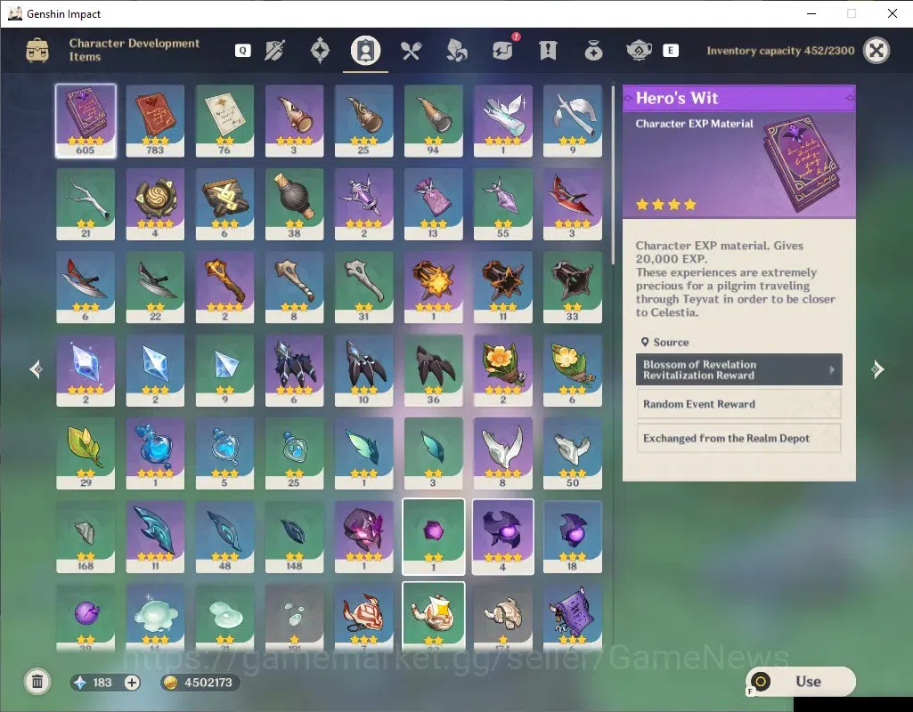 Genshin Impact Accounts Others ASIA|AR 52|2 Limited + 2 (*5 Weapon)|Flins & Neufillette|Gest of the Mighty Wolf|Reunion 5