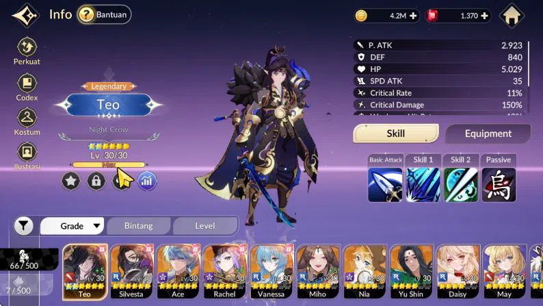 Seven Knights Re:Birth Accounts [Re:BIRTH] Global3000xxx|8 Legendary|5 SPECIAL|Teo image 5