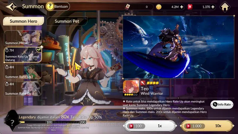 Seven Knights Re:Birth Accounts [Re:BIRTH] Global3000xxx|8 Legendary|5 SPECIAL|Teo image 6
