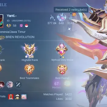 Mobile Legends: Bang Bang Accounts Collector Hero67|Skin 254|2 CC(Angela,tigreal)|HxH Cecillion|Naruto Kalea|Angela Kishin|2