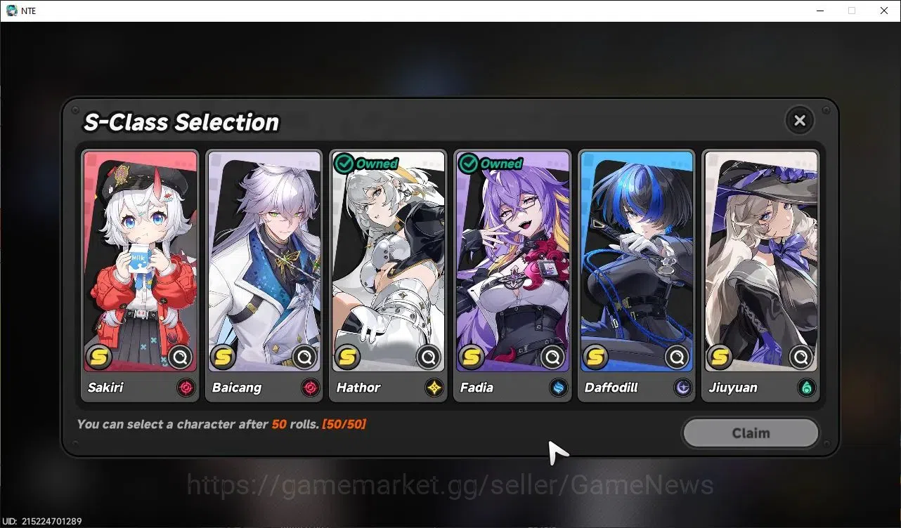 Neverness to Everness Accounts Global NA|HL 3| 3 SSR Hotori, Fadia, Hathor +1 S-C image 6