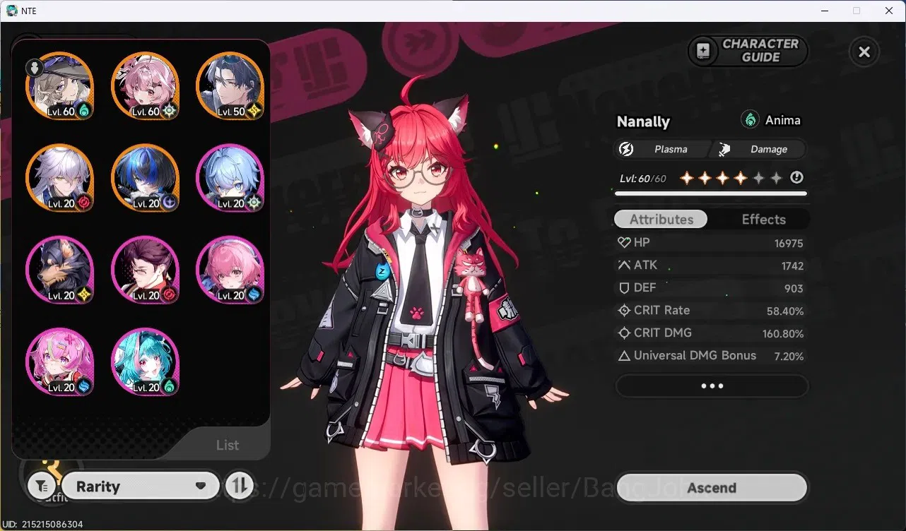 Neverness to Everness Accounts EU|Lv.40|7 S-Class/2 Limit [Chaos Awaken 2,Nanally image 3