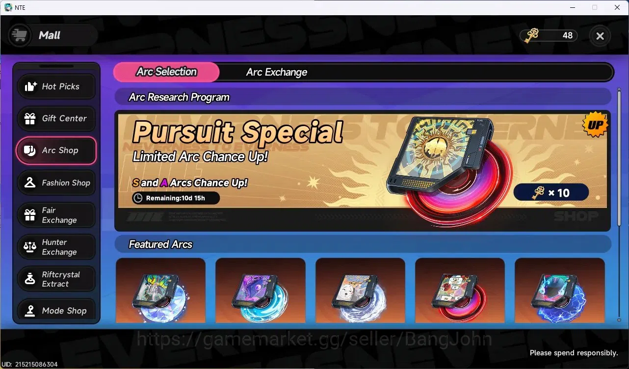 Neverness to Everness Accounts EU|Lv.40|7 S-Class/2 Limit [Chaos Awaken 2,Nanally image 8