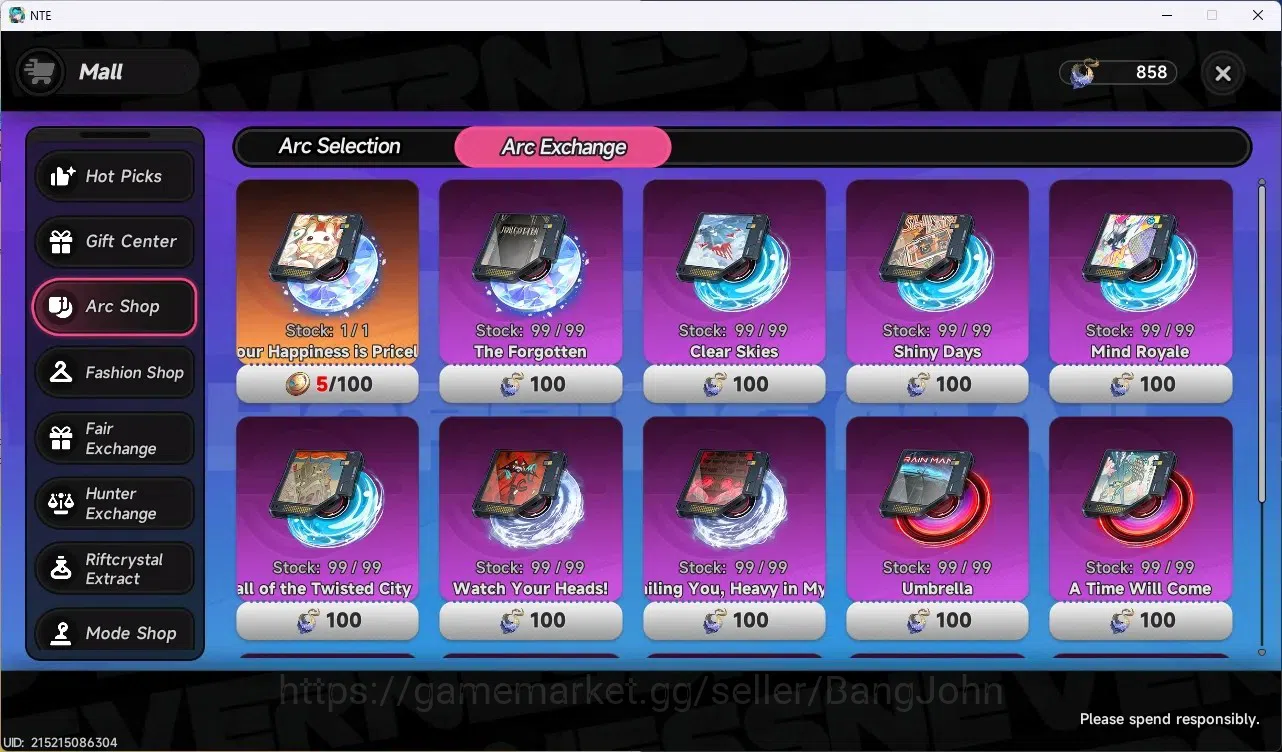 Neverness to Everness Accounts EU|Lv.40|7 S-Class/2 Limit [Chaos Awaken 2,Nanally image 9