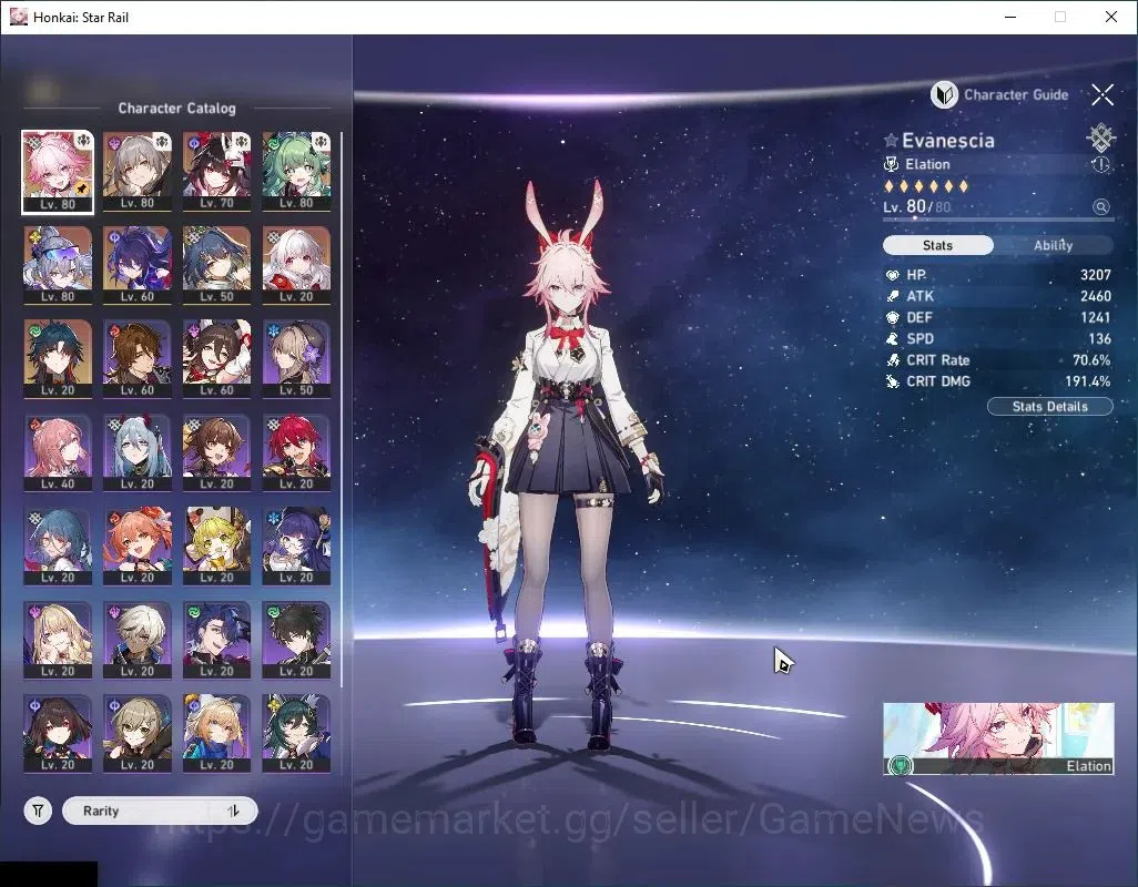 Honkai Star Rail Accounts Asia|TL 61|5 Limited|[Evanescia E1]+Sign,Sparkle,H image 4