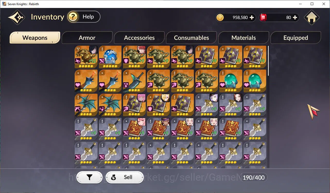 Seven Knights Re:Birth Accounts [Re:BIRTH] | Global |10 Legendary (TeoTc2,MihoB6,D image 10