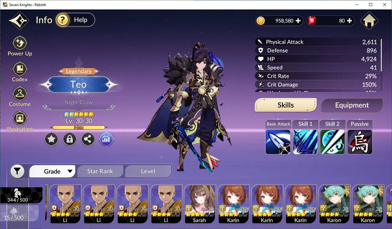Seven Knights Re:Birth Accounts [Re:BIRTH] | Global |10 Legendary (TeoTc2,MihoB6,D image 13