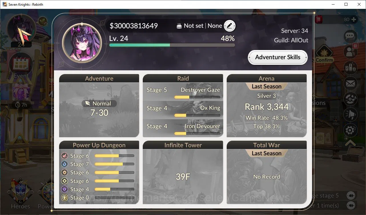 Seven Knights Re:Birth Accounts [Re:BIRTH] | Global |10 Legendary (TeoTc2,MihoB6,D image 18
