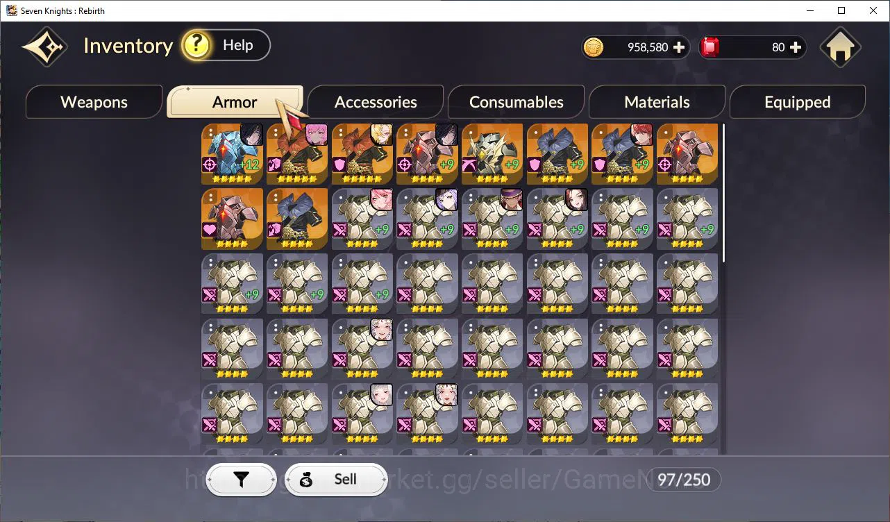 Seven Knights Re:Birth Accounts [Re:BIRTH] | Global |10 Legendary (TeoTc2,MihoB6,D image 9