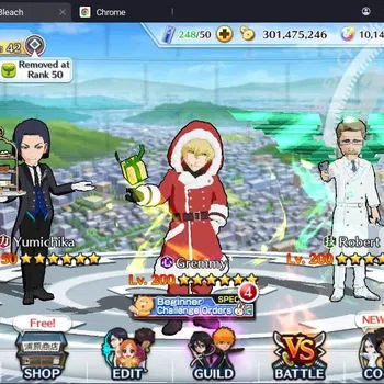 Bleach: Brave Souls Accounts Starter Global |104K BP+10K Orb|Fresh Story|Ichigo DT||Gremmy Xmas24|Yumichika PMV|Robert