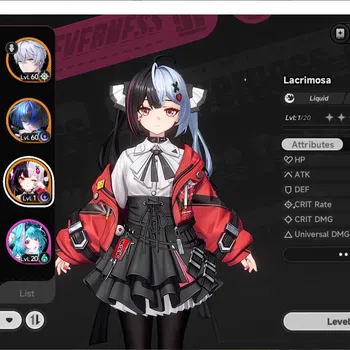 Neverness to Everness Accounts GLOBAL SEA|HL 46|TL 31|8 SSR 2 Limit[Lacrimosa,Hot image 1