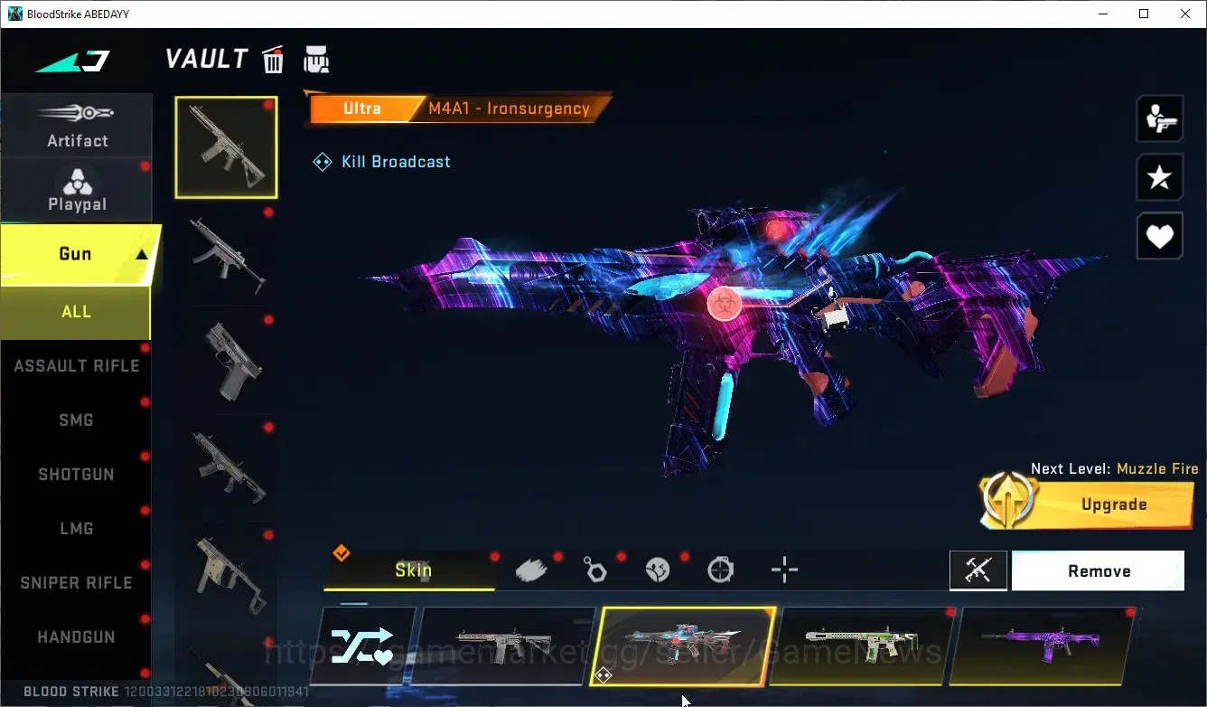 Blood Strike Accounts ASIA|Eternal DEagle-Scorpius|Collab TR(FN2000,Take image 11