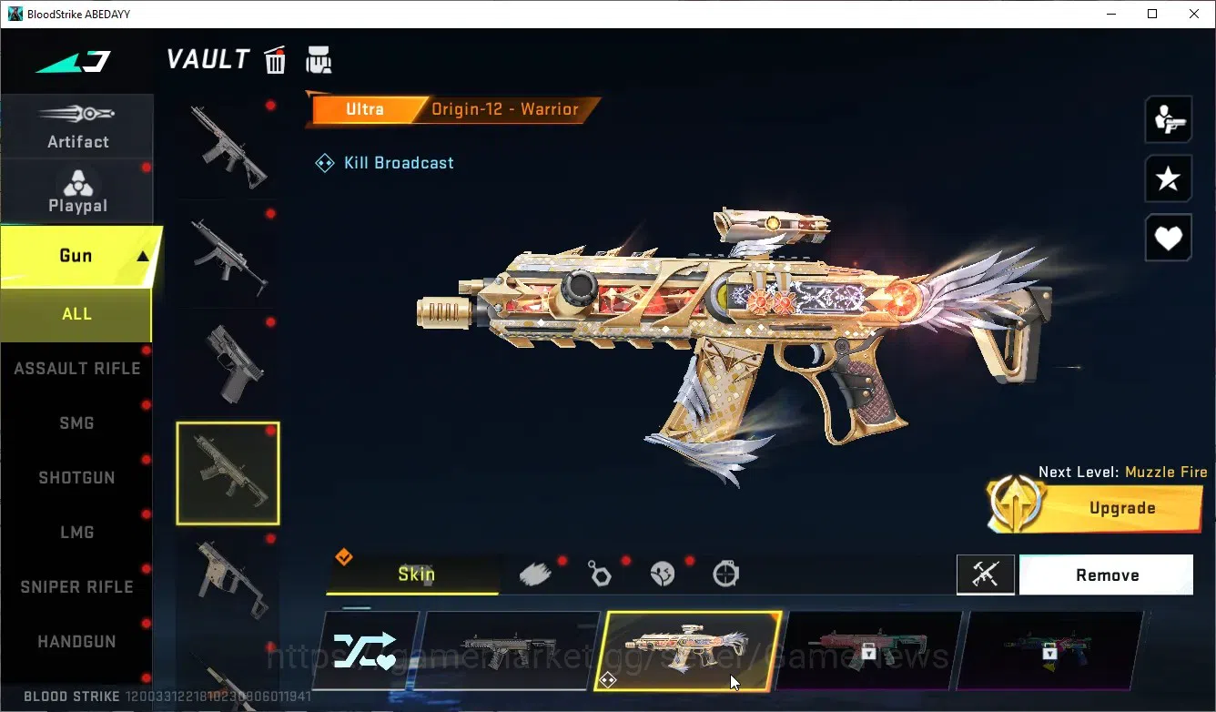 Blood Strike Accounts ASIA|Eternal DEagle-Scorpius|Collab TR(FN2000,Take image 12