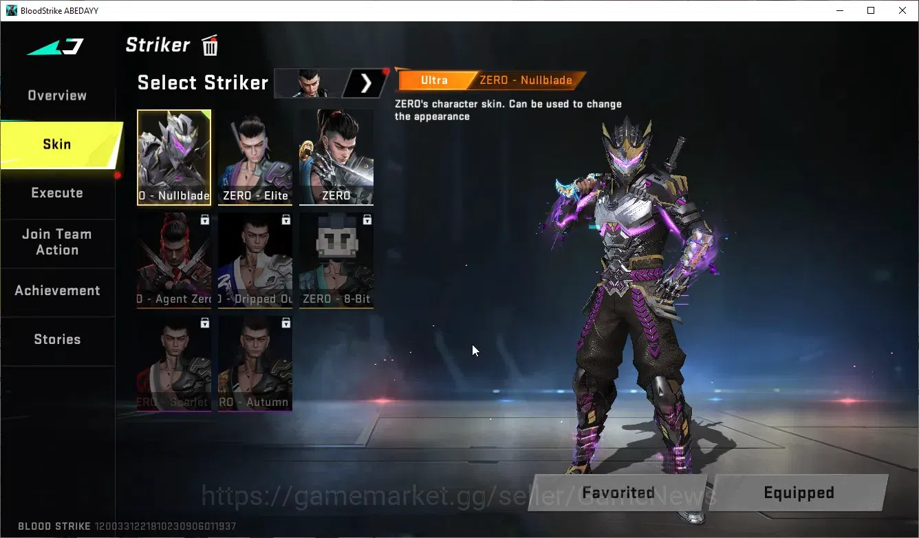Blood Strike Accounts ASIA|Eternal DEagle-Scorpius|Collab TR(FN2000,Take image 3