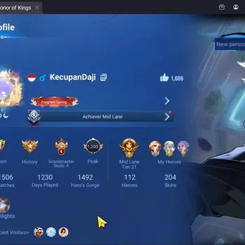 Honor of Kings Accounts Rare Skin Global|112H 204S|FLAWLESS Daji,XiaoQiao|SXD HouYi,|JJK Kongming|Limit