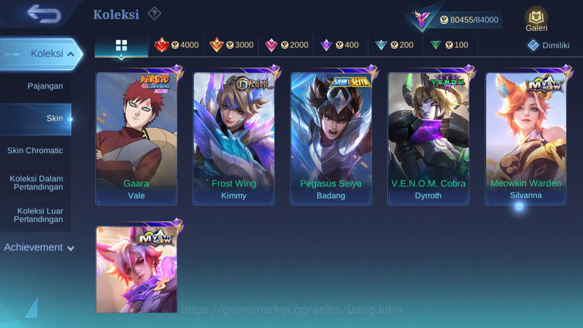 Mobile Legends: Bang Bang Accounts Hero 131 | Skin 299 | Legend Franco | Transformers image 10