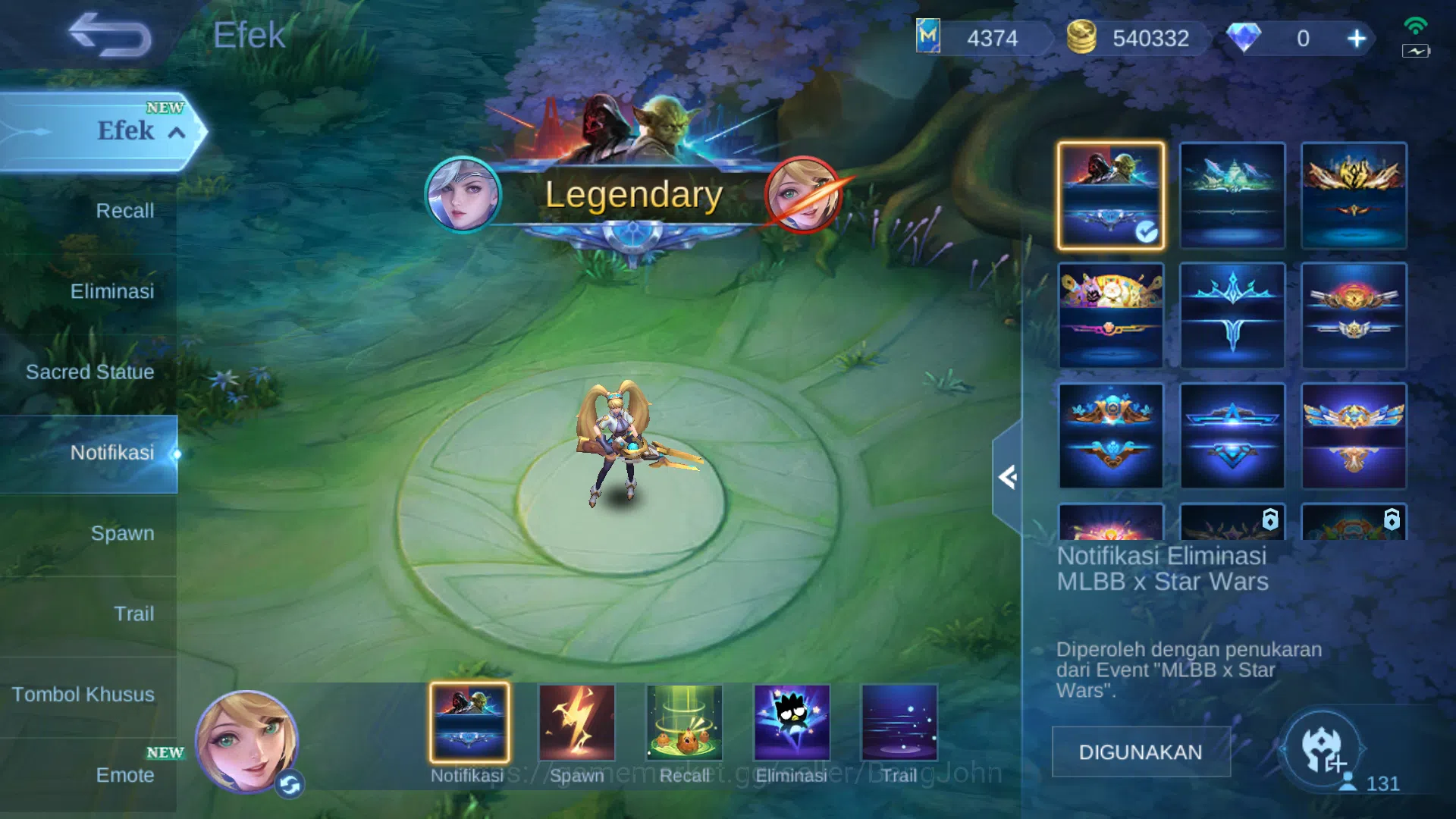 Mobile Legends: Bang Bang Accounts Hero 131 | Skin 299 | Legend Franco | Transformers image 13