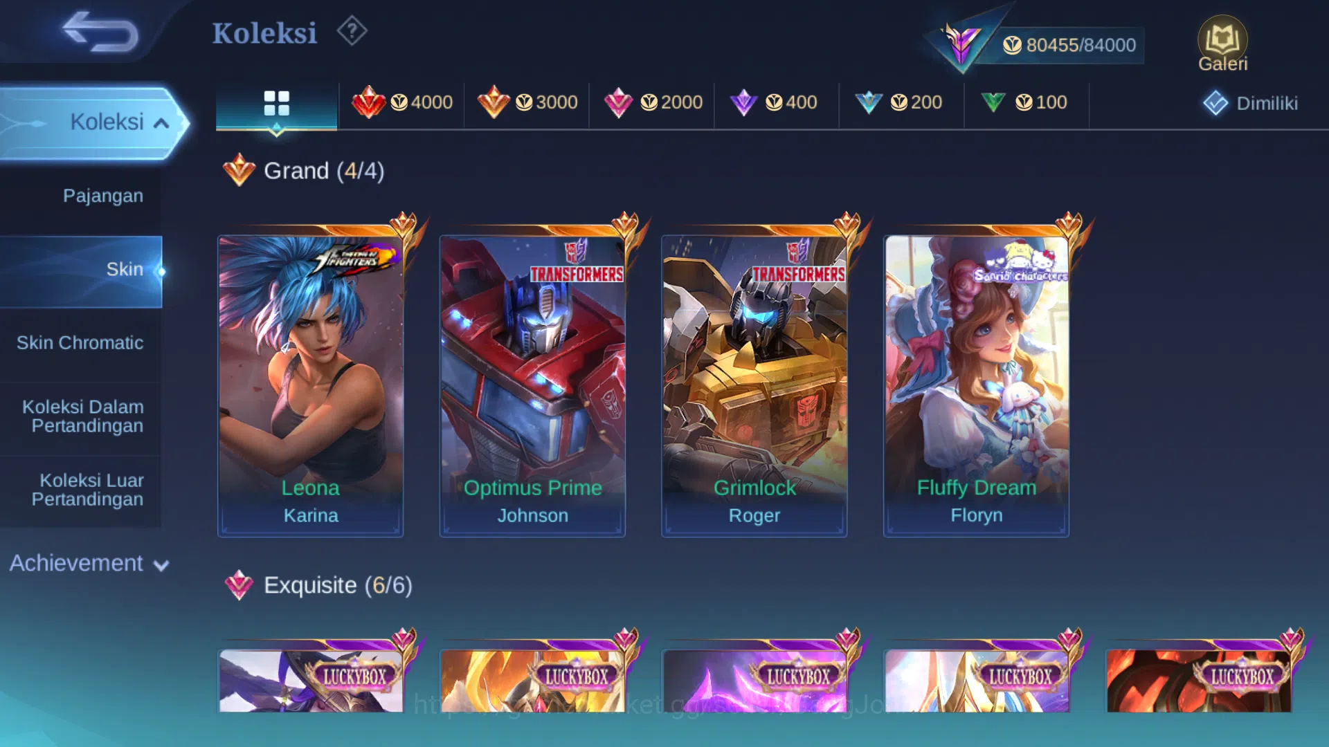 Mobile Legends: Bang Bang Accounts Hero 131 | Skin 299 | Legend Franco | Transformers image 4