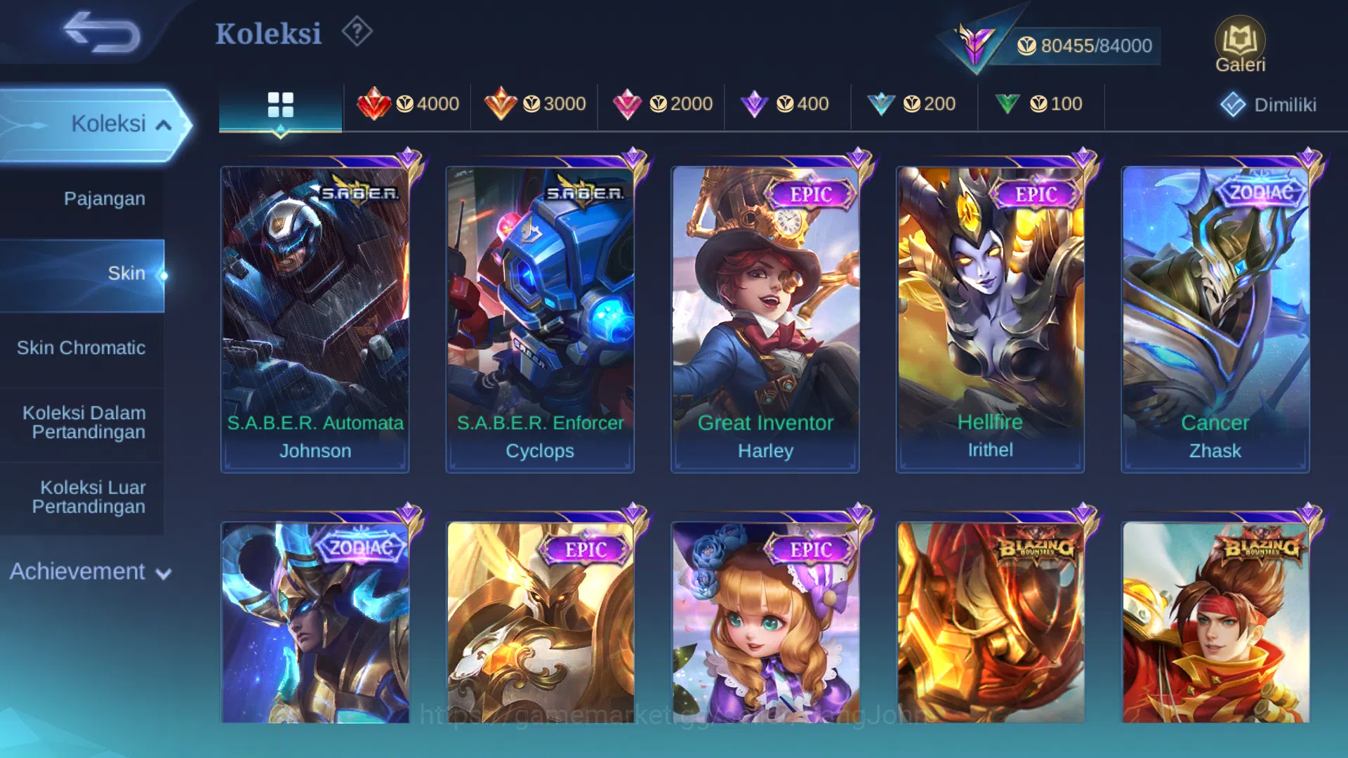 Mobile Legends: Bang Bang Accounts Hero 131 | Skin 299 | Legend Franco | Transformers image 8