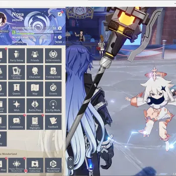Genshin Impact Accounts Others ASIA|AR 55|4 Limit|Odette,Flins,Columbina,Xilonen|3 Wp5Star|MC Male| GI546B
