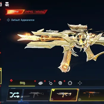 Blood Strike Accounts Collab Skin Asia|Eternal UMP45-Infinite+6 Ultra (Spike-Bloodwolf,Alondra,Ethan,Zero,P90,AR97)|Limit