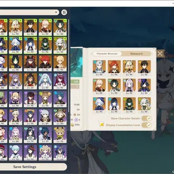 Genshin Impact Accounts Others ASIA|AR 60|Rate On|Prem Team Nefer,Neuvil,Clorinde,(Mavu,HuTao C1)+Sign|14