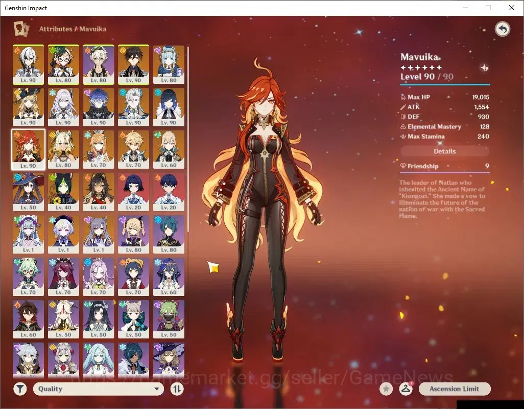 Genshin Impact Accounts ASIA|AR 58|Prem team Flins|12 Limited + 7 (*5Wep)| image 12