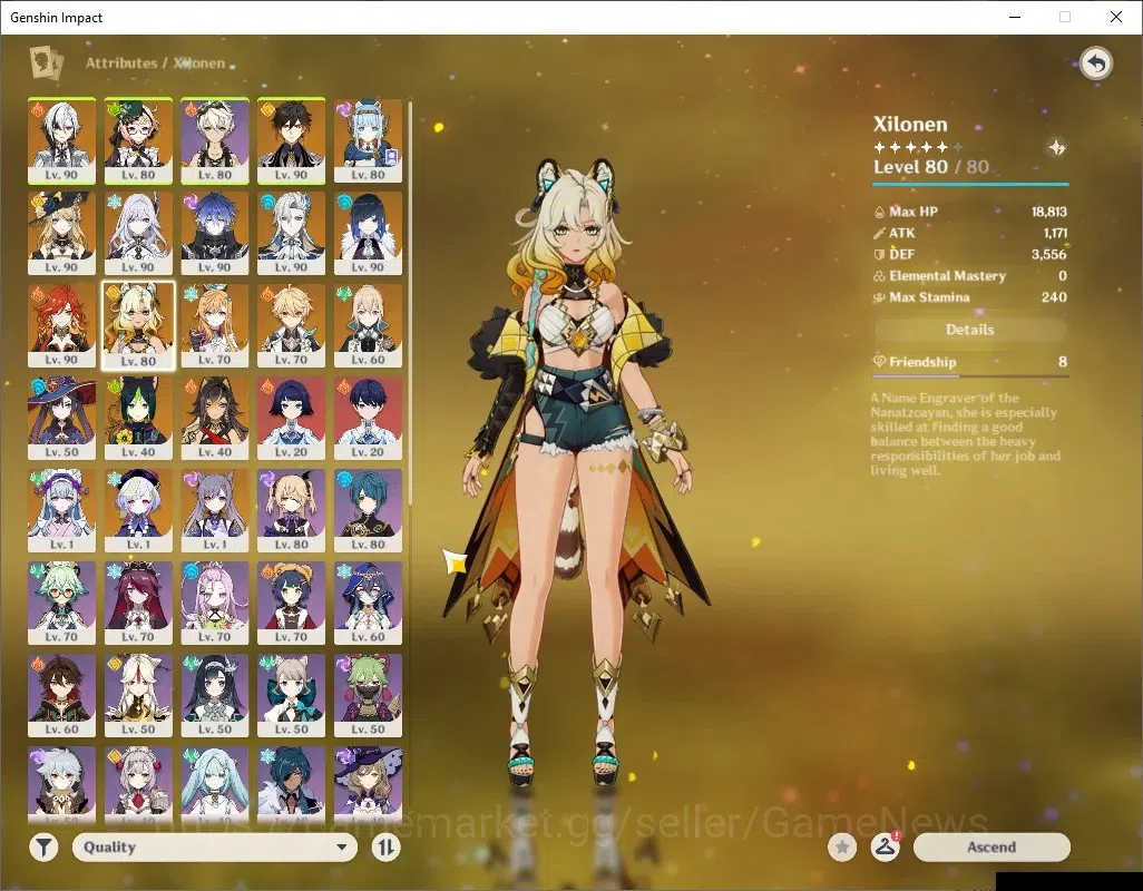 Genshin Impact Accounts ASIA|AR 58|Prem team Flins|12 Limited + 7 (*5Wep)| image 13