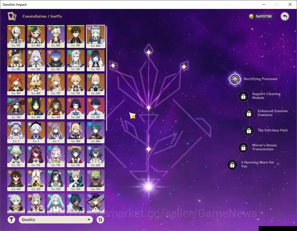 Genshin Impact Accounts ASIA|AR 58|Prem team Flins|12 Limited + 7 (*5Wep)| image 17
