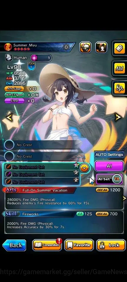 Grand Summoners Accounts Global|Rank 48|18 Ascend+2 TW|(Houka Inumuta,Touma image 6
