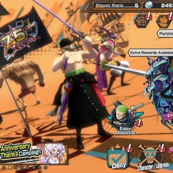 One Piece Bounty Rush Accounts High-End Android|EX2|MAX1|PR 5|RD 252 |TH Zoro & Sanji,HP Charlotte Linlin| LogBandai Check